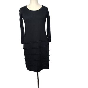Calvin Klein | Dresses | Calvin Klein Black Dress With Gold Chain Neck |  Poshmark